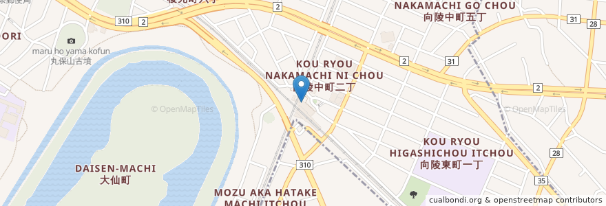 Mapa de ubicacion de NATUREplus en Jepun, 大阪府, 堺市, 堺区.