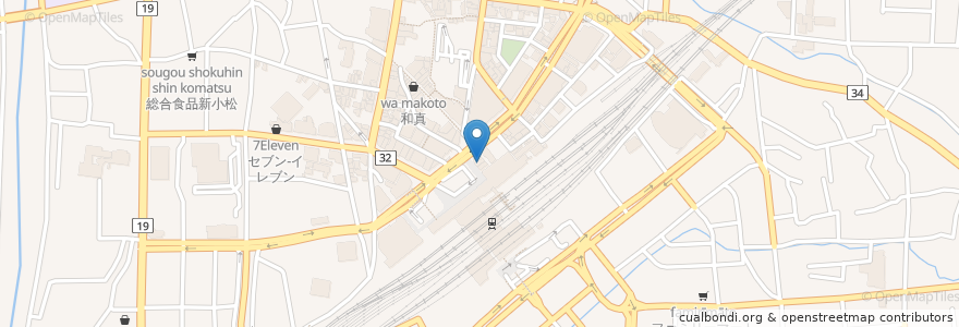 Mapa de ubicacion de 立ち呑み ちとせ en 일본, 나가노현, 長野市.