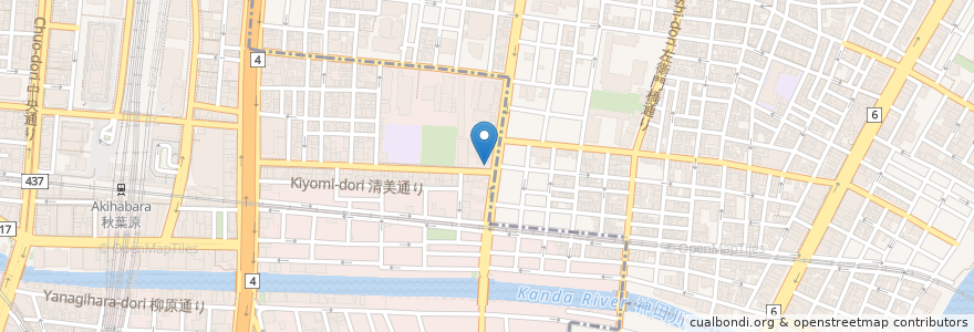 Mapa de ubicacion de 麺屋のろし en اليابان, 東京都.