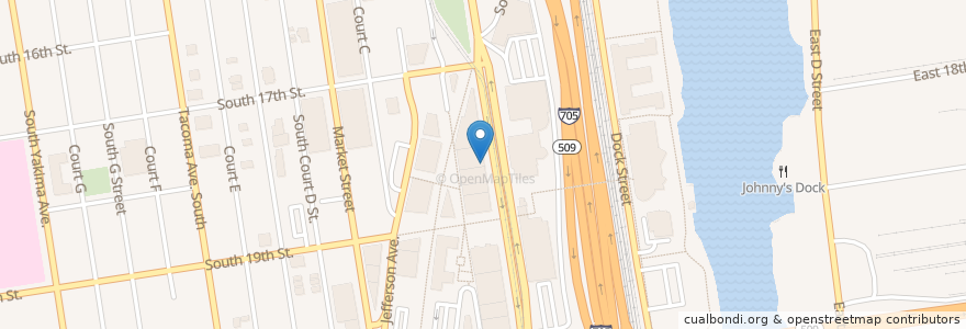 Mapa de ubicacion de Hello, Cupcake en Vereinigte Staaten Von Amerika, Washington, Pierce County, Tacoma.