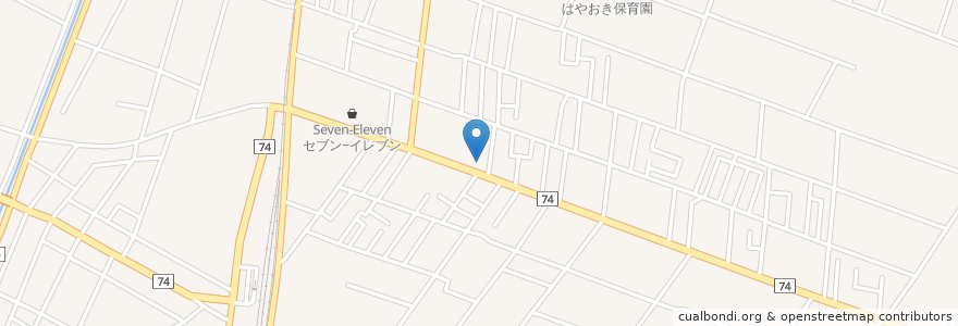 Mapa de ubicacion de 藤よし en ژاپن, 岡山県, 倉敷市.