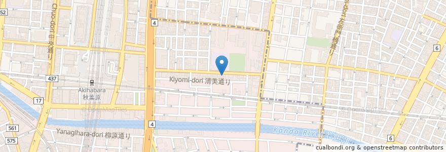 Mapa de ubicacion de にぎり屋 八べゑ en Japan, 東京都.
