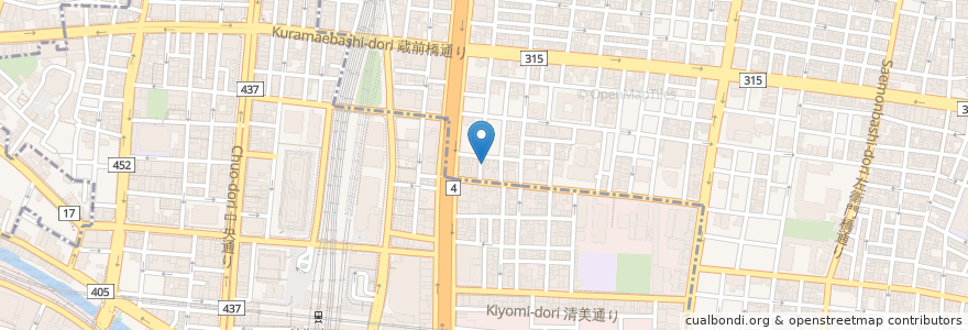 Mapa de ubicacion de きよ里 en Japón, Tokio.