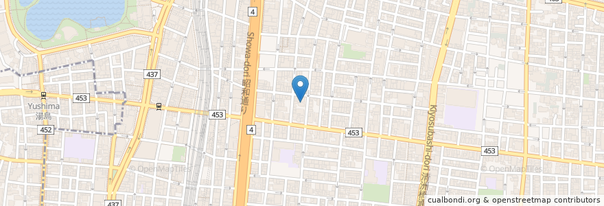 Mapa de ubicacion de 鮨処 翁 en 日本, 东京都/東京都, 台東区.