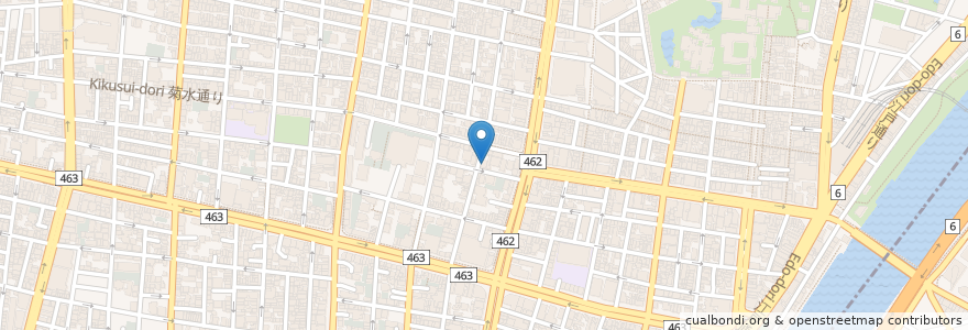 Mapa de ubicacion de 緑泉寺 en 日本, 東京都, 台東区.