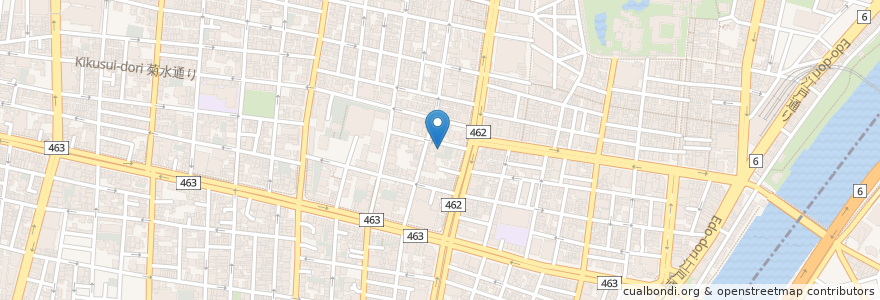 Mapa de ubicacion de 運行寺 en Giappone, Tokyo, 台東区.