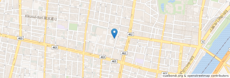 Mapa de ubicacion de 眞福寺 en Japan, Tokio, 台東区.