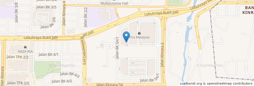 Mapa de ubicacion de Rokmar en Малайзия, Селангор, Majlis Bandaraya Subang Jaya.