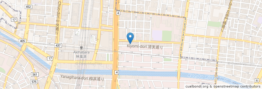 Mapa de ubicacion de ミカミデンタルクリニック en 日本, 東京都.