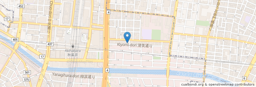 Mapa de ubicacion de つつみ en 日本, 東京都.