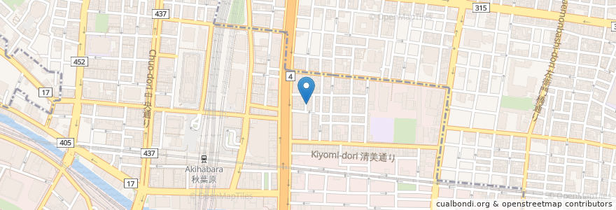 Mapa de ubicacion de 生駒軒 en اليابان, 東京都.