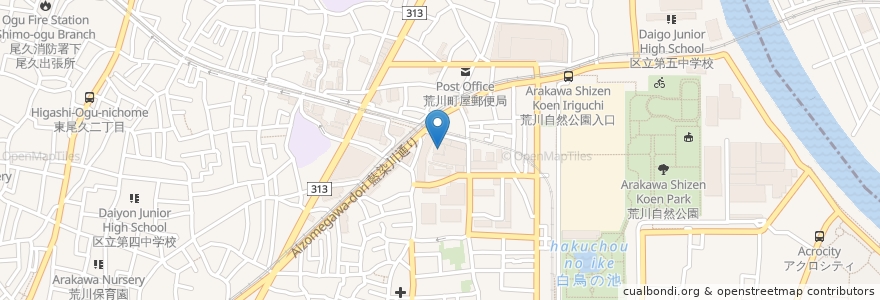 Mapa de ubicacion de 泊船軒 en Japon, Tokyo.