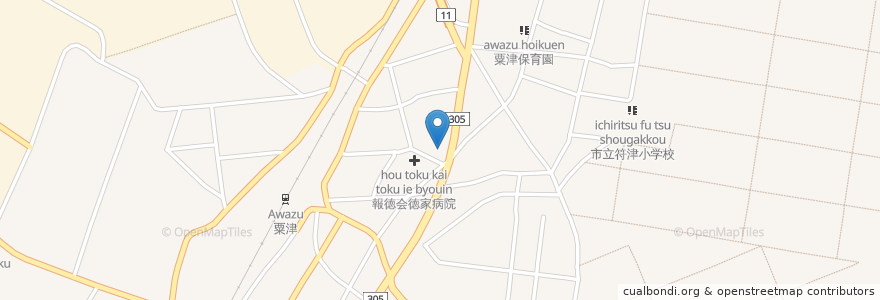 Mapa de ubicacion de 焼肉ぎゅうばか小松南店 en ژاپن, 石川県, 小松市.