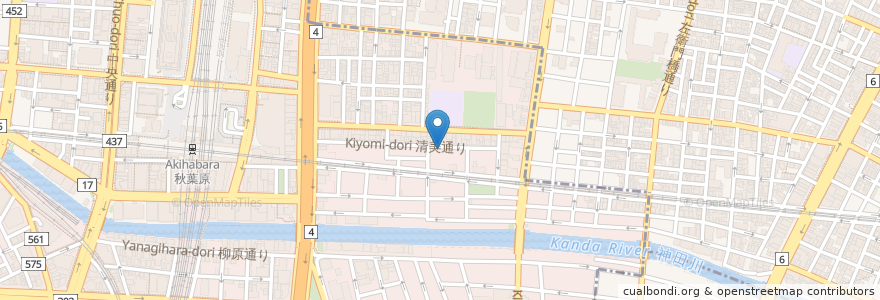 Mapa de ubicacion de タカカラ en Jepun, 東京都.