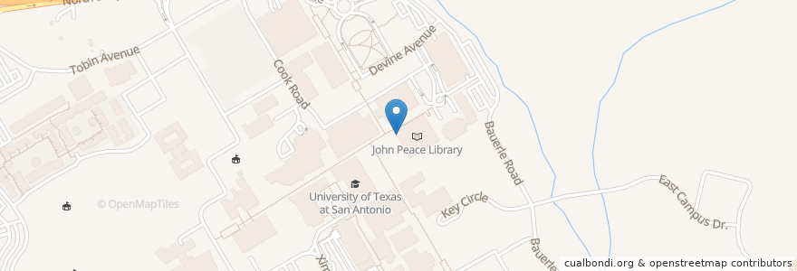 Mapa de ubicacion de Smoothie King en Amerika Syarikat, Texas, Bexar County, San Antonio.