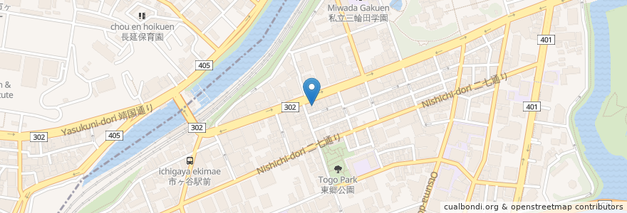 Mapa de ubicacion de とん助 en Japan, Tokio, 千代田区.