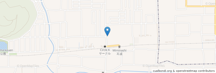 Mapa de ubicacion de きたよし歯科医院 en Japonya, 奈良県, 橿原市.