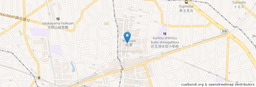 Mapa de ubicacion de そば縁肆 さか本 en Japan, Tokio, 目黒区, 大田区.