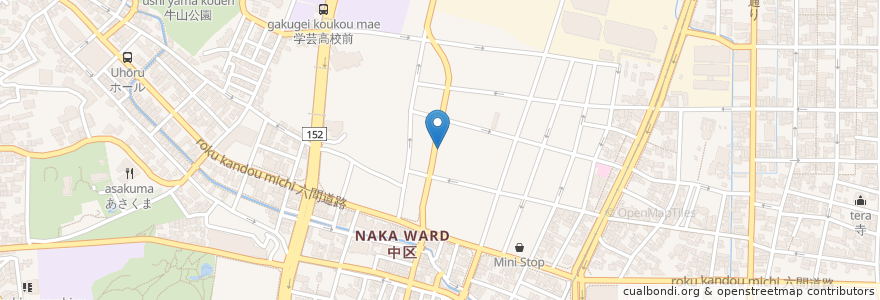 Mapa de ubicacion de 平野美術館駐車場 en 日本, 静岡県, 浜松市, 中区.