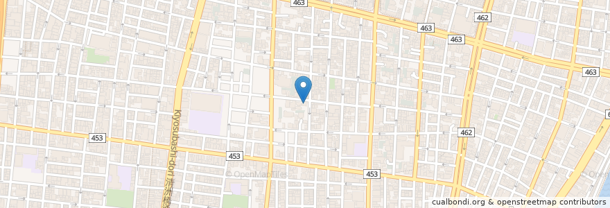 Mapa de ubicacion de 願信寺 en Jepun, 東京都, 台東区.
