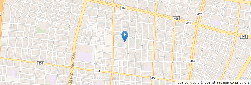 Mapa de ubicacion de 稱念寺 en Japon, Tokyo, 台東区.