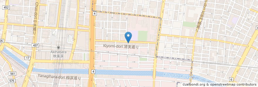 Mapa de ubicacion de れんてつかふぇ en Japão, Tóquio.