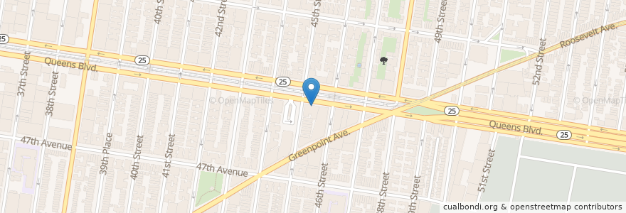 Mapa de ubicacion de Zen Yai Noodle & Coffee en Verenigde Staten, New York, New York, Queens.
