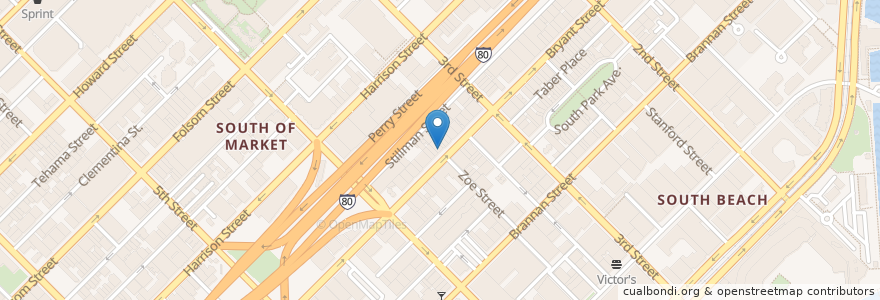 Mapa de ubicacion de Black Hammer Brewing en United States, California, San Francisco, San Francisco.