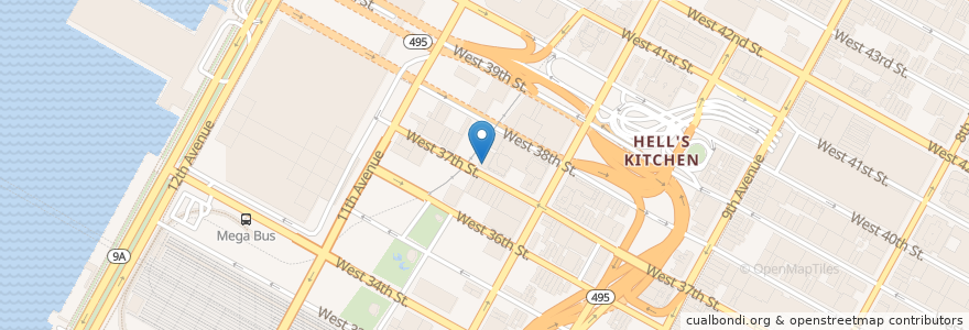 Mapa de ubicacion de Affirmation Arts en États-Unis D'Amérique, New York, New York, New York County, Manhattan, Manhattan Community Board 4.