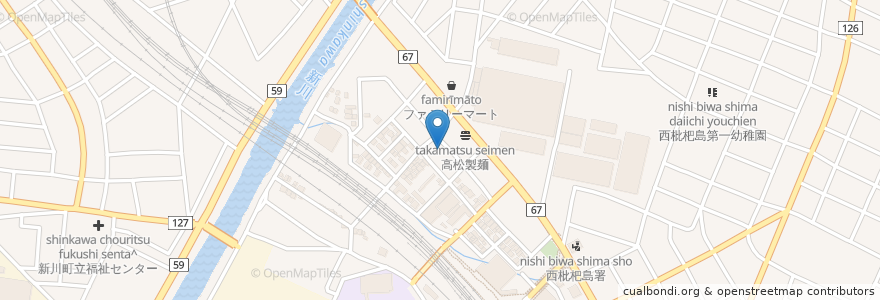 Mapa de ubicacion de 大統領 en ژاپن, 愛知県, 清須市.