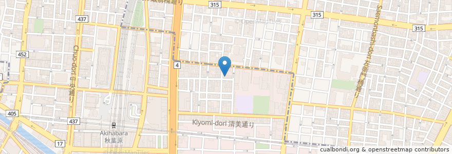 Mapa de ubicacion de きんぼし en Japan, Tokyo.