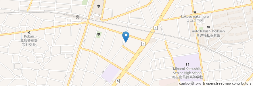 Mapa de ubicacion de 浄泉寺 en Japan, Tokio, 葛飾区.