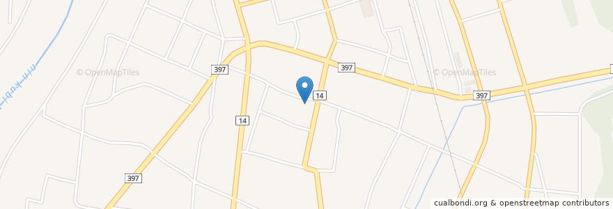 Mapa de ubicacion de 羽田郵便局 en Japón, Prefectura De Iwate, 奥州市.