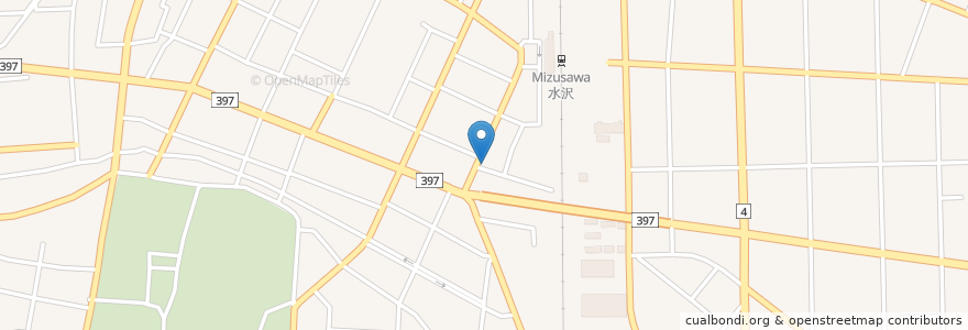 Mapa de ubicacion de スナック 元 en 日本, 岩手県, 奥州市.