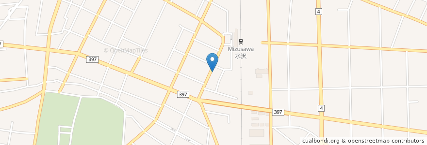 Mapa de ubicacion de コーヒーハウス りょんりょん en 日本, 岩手県, 奥州市.