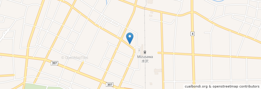 Mapa de ubicacion de 壽司たからや en ژاپن, 岩手県, 奥州市.