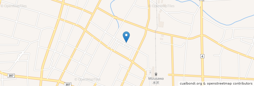 Mapa de ubicacion de スナックらぶ en Japão, 岩手県, 奥州市.
