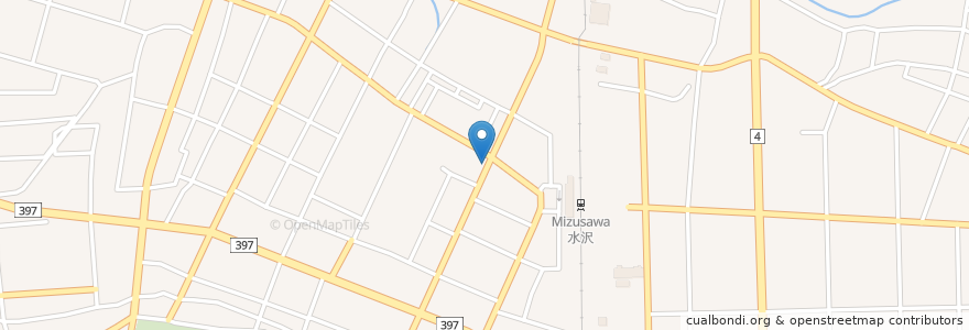 Mapa de ubicacion de 東海林 en 日本, 岩手県, 奥州市.