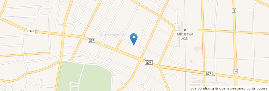 Mapa de ubicacion de 八重樫歯科医院 en 日本, 岩手県, 奥州市.