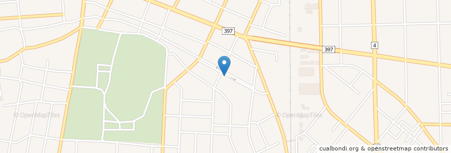 Mapa de ubicacion de 喫茶バー 千恵 en 日本, 岩手県, 奥州市.