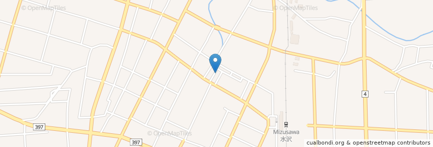 Mapa de ubicacion de スナック チャイニーズ en Japonya, 岩手県, 奥州市.