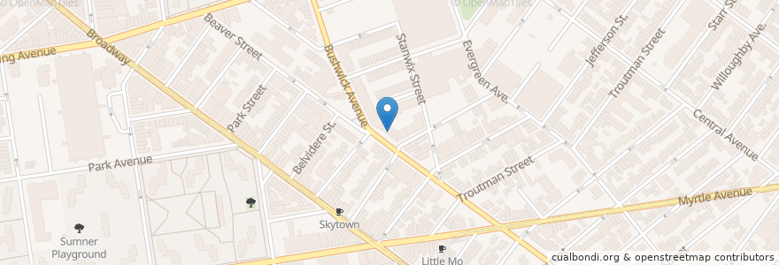 Mapa de ubicacion de Glenridge Medical Associates en Stati Uniti D'America, New York, New York, Brooklyn.