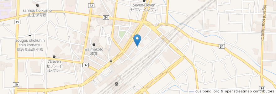 Mapa de ubicacion de オリックスレンタカー en 日本, 長野県, 長野市.