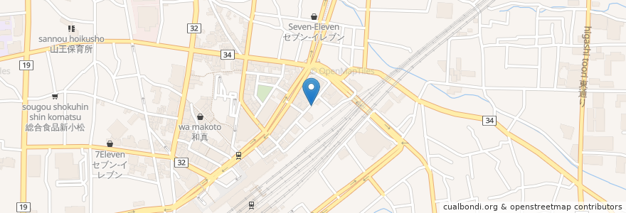 Mapa de ubicacion de 善光寺口パーキング第3 en Japão, Nagano, Nagano.