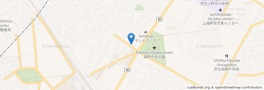 Mapa de ubicacion de HiRo en Jepun, 埼玉県, ふじみ野市.