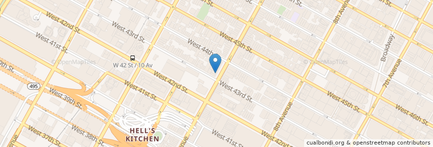 Mapa de ubicacion de Chimichurri en Vereinigte Staaten Von Amerika, New York, New York, New York County, Manhattan, Manhattan Community Board 4.
