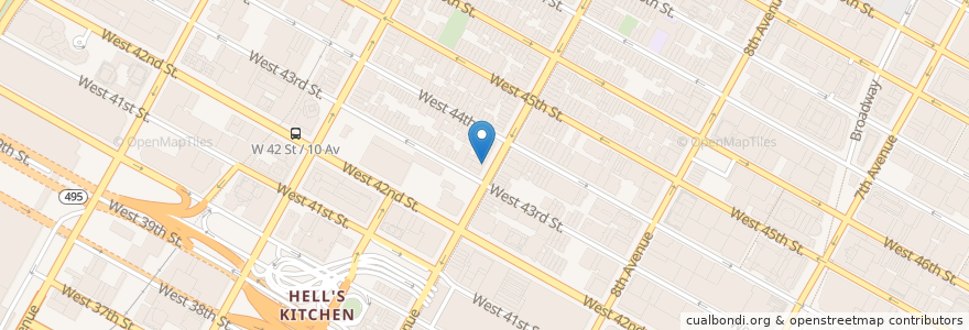 Mapa de ubicacion de Dalton's en Estados Unidos Da América, Nova Iorque, New York, New York County, Manhattan, Manhattan Community Board 4.