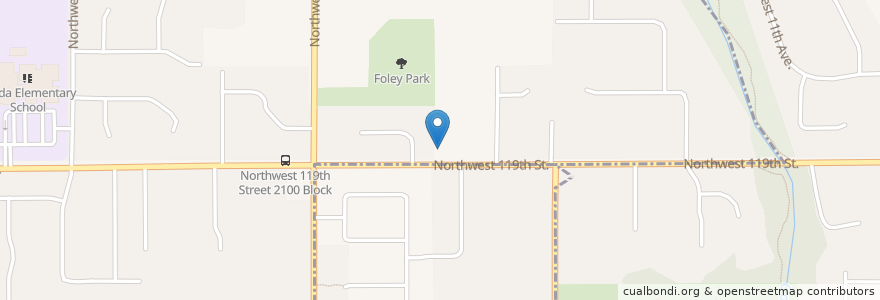 Mapa de ubicacion de Confident Driving School en 미국, 워싱턴, Clark County, Felida, Salmon Creek.