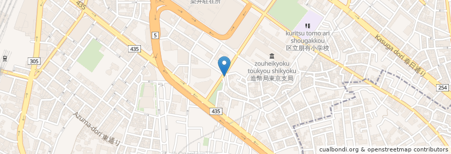 Mapa de ubicacion de 串カツ 田中 en Japan, Tokyo, Toshima.