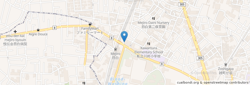 Mapa de ubicacion de みずほ銀行 en اليابان, 東京都, 豊島区.